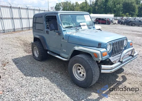 1998 Jeep Wrangler Se из США, поврежденный, VIN 1J4FY29P7WP767000